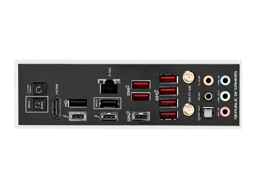 پنل پشتی I/O مادربرد ASUS ROG MAXIMUS Z690 HERO